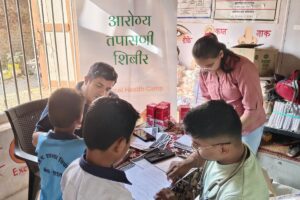 Anemia Detection Camp at Chinchghar