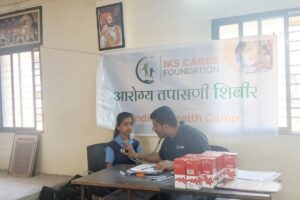 Anemia Detection Camp at ZP School Deogaon Murbad