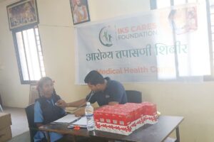 Anemia Detection Camp at ZP School Deogaon Murbad