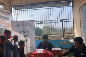 Anemia Detection Camp at ZP School Korawale