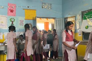 Anemia Detection Camp at ZPHS Jagdevpur Hyderabad
