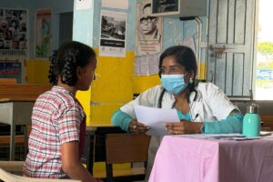 Anemia Detection Camp at ZPHS Jagdevpur Hyderabad
