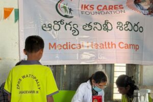 Anemia Detection Camp at ZPHS and Primary School Wattipally