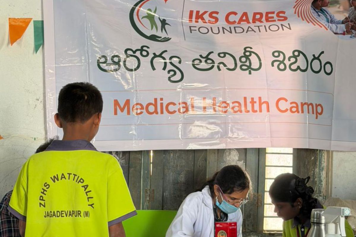 Anemia Detection Camp at ZPHS and Primary School Wattipally