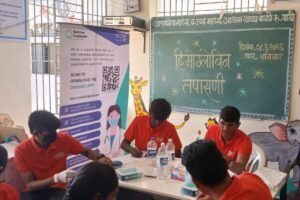 Anemia Detection Camp at Keli Rhumanwadi