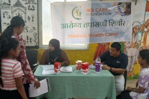 Anemia Detection Camp at Kishori Vikas Varg Farde Dhasai