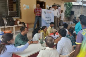 Community camp at Ganjad Dahanu in association with Manav Kalyan Trust