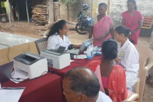 Community camp at Ganjad Dahanu in association with Manav Kalyan Trust