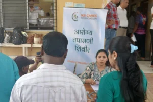 Community camp at Ganjad Dahanu in association with Manav Kalyan Trust
