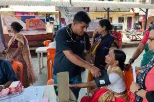 Community camp at Suryanagar Vitawa Thane in association with Suryoday Foundation