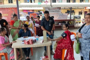 Community camp at Suryanagar Vitawa Thane in association with Suryoday Foundation
