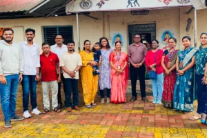 Anemia detection camp at Anudanit Ashramshala Wavloli Taluka Sudhagad Dist Raigad