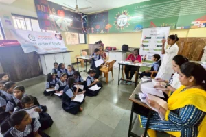 Anemia detection camp at Govt Ashramshala Bhaliwadi Taluka Karjat