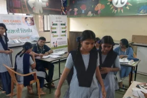 Anemia detection camp at Govt Ashramshala Bhaliwadi Taluka Karjat