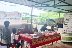 Anemia detection camp at Govt Ashramshala Chafewadi Taluka Karjat