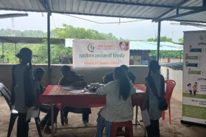 Anemia detection camp at Govt Ashramshala Chafewadi Taluka Karjat