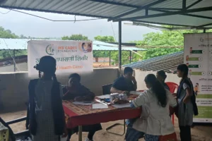 Anemia detection camp at Govt Ashramshala Chafewadi Taluka Karjat