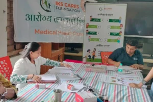 Anemia detection camp at Govt Ashramshala Government Ashramshala Varsai Pen