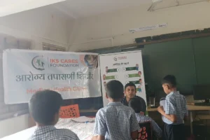 Anemia detection camp at Govt Ashramshala Government Ashramshala Varsai Pen