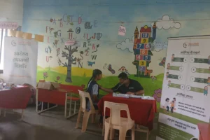 Anemia detection camp at Govt Ashramshala Government Pen 03