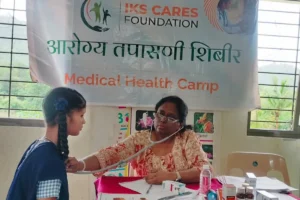 Anemia detection camp at Govt Ashramshala Government Pen