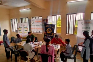 Anemia detection camp at Govt Ashramshala Government ashramshala Kolghar Alibaug