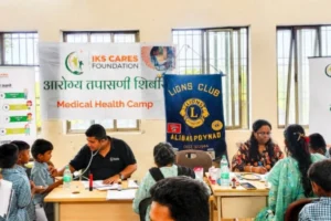 Anemia detection camp at Govt Ashramshala Government ashramshala Kolghar Alibaug