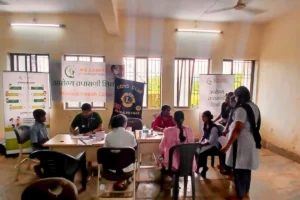 Anemia detection camp at Govt Ashramshala Government ashramshala Kolghar Alibaug
