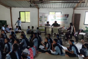 Anemia detection camp at Govt Ashramshala Government ashramshala Sai Panvel