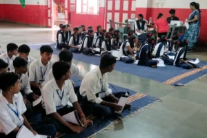 Anemia detection camp at Govt Ashramshala Padsare