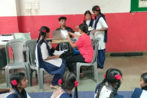 Anemia detection camp at Govt Ashramshala Padsare
