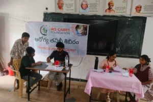 Anemia detection camp at ZPHS Annojiguda Rangareddy