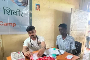 Anemia Detection Camp at Sharda Vidyalay Padgha