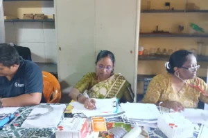 Anemia detection camp at Govt Ashramshala Anudanit ashramshala Mangaonwadi Neral Taluka Karjat
