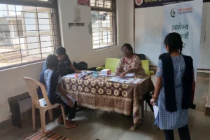 Anemia detection camp at Govt Ashramshala Ashramshala Kadvan Mandangad