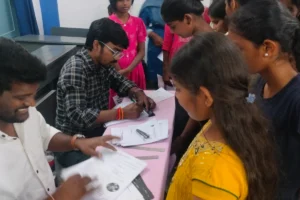 Anemia detection camp at Govt Ashramshala TGSWRIES Girls Andole