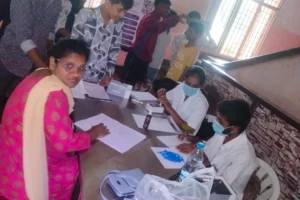 Anemia detection camp at Keesara