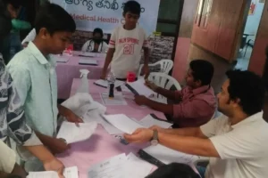 Anemia detection camp at Keesara