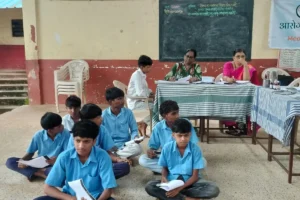 Anemia detection camp at Govt anudanit ashramshala Wakdi Panvel
