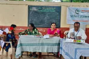 Anemia detection camp at Govt anudanit ashramshala Wakdi Panvel