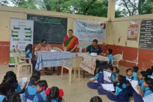 Anemia detection camp at Govt anudanit ashramshala Wakdi Panvel