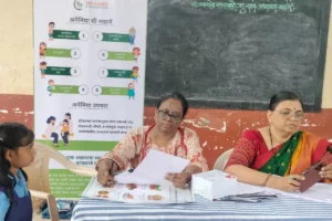 Anemia detection camp at Govt anudanit ashramshala Wakdi Panvel