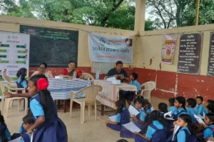 Anemia detection camp at Govt anudanit ashramshala Wakdi Panvel