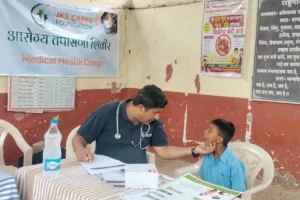 Anemia detection camp at Govt anudanit ashramshala Wakdi Panvel
